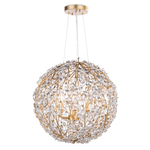 Cheshire Candelabra Chandelier with Crystals Elegant Ceiling Light