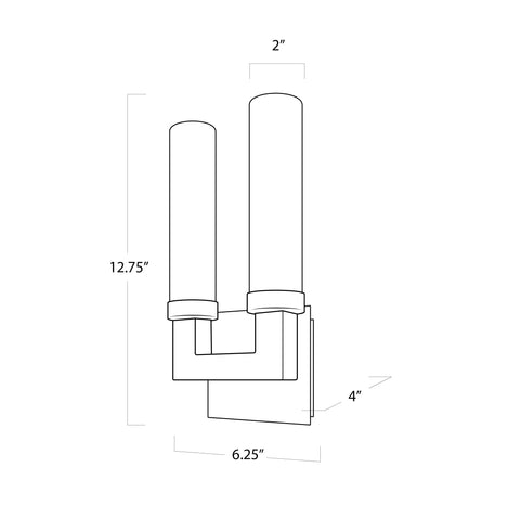 Montecito Coastal Elegant Sconce Wall Light