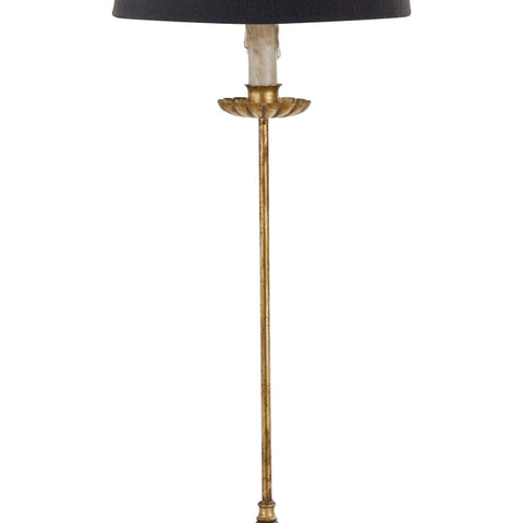 Clove Elegant Buffet Table Lamp with Carving Drum