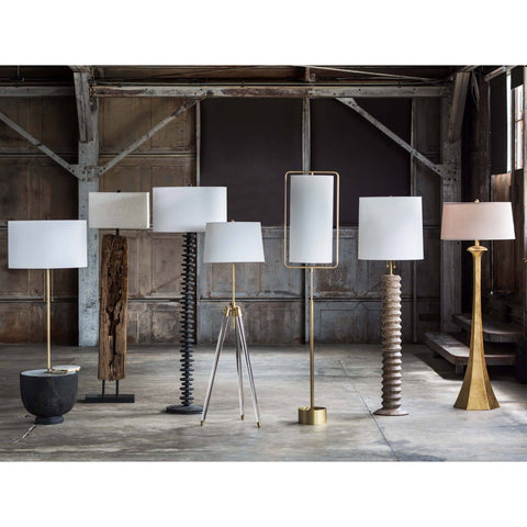Theo Modern Column Accent Floor Lamp