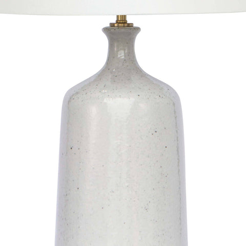 Glace Accent Drum Table Lamp with Finial Elegant Modern Lamp