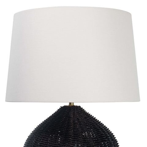 Georgian Accent Coastal Drum Table Lamp