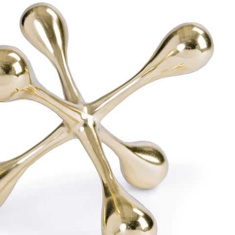 Decorating Essentials Modern Abstract Novelty Metal Sculpture