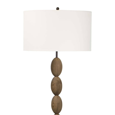Buoy Coastal Accent Floor Lamp with Drum Shade