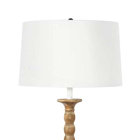 Perennial Column Accent Floor Lamp for Elegant Rustic Spaces