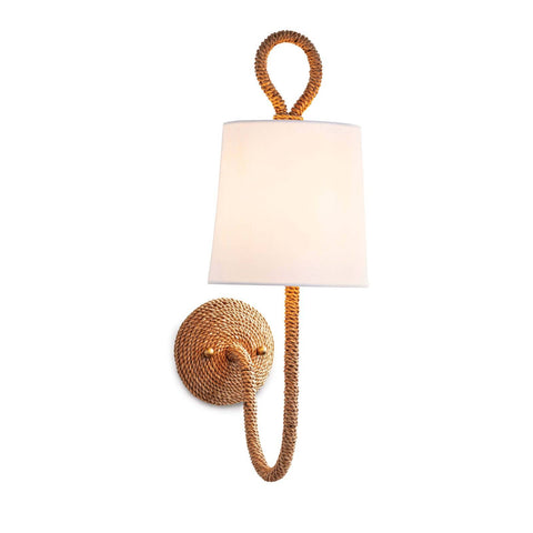 Bimini Coastal Rustic Handcrafted Woven Sconce Wall Light