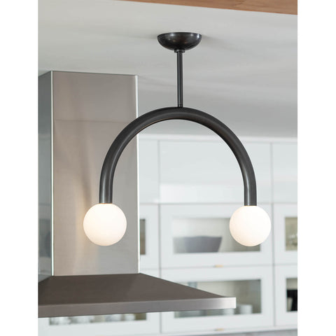 Happy Arc Modern Accent Pendant Light Ceiling Light