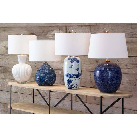 Madrid Column Fluted Table Lamp Elegant Accent