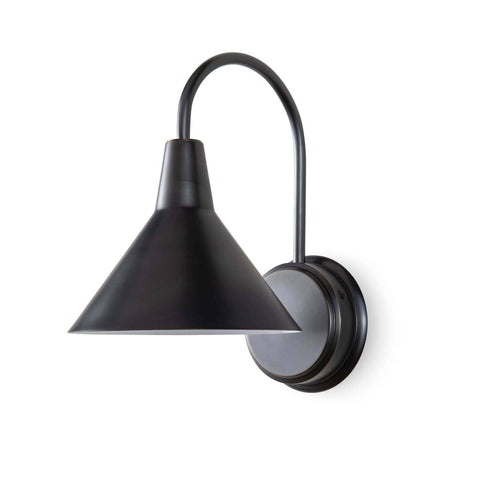 Dublin Industrial Gooseneck Sconce Wall Light