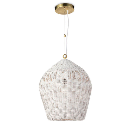 Georgian Ambient Coastal Pendant Light with Adjustable Height