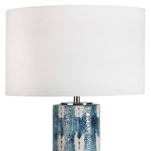 Mali Contemporary Accent Column Table Lamp