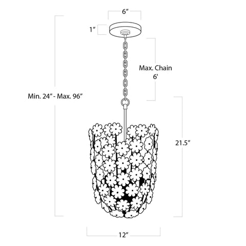 Charlotte Accent Elegant Modern Pendant Light Ceiling Light