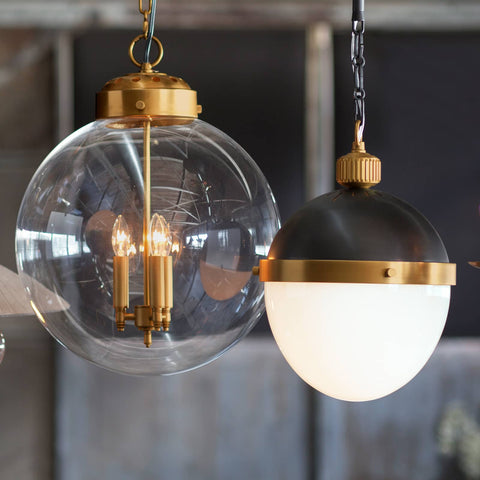 Ambient Globe Contemporary Candelabra Pendant Light