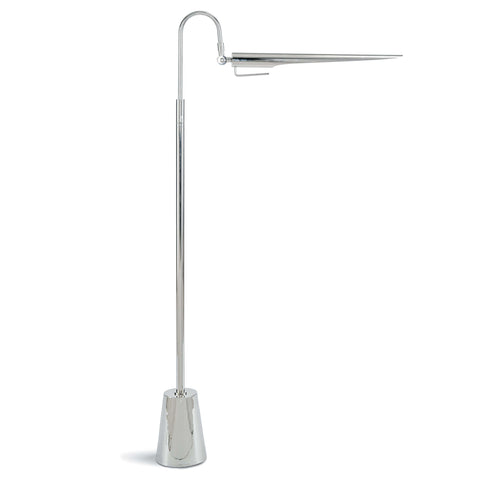 Raven Modern Accent Floor Lamp with Adjustable Head