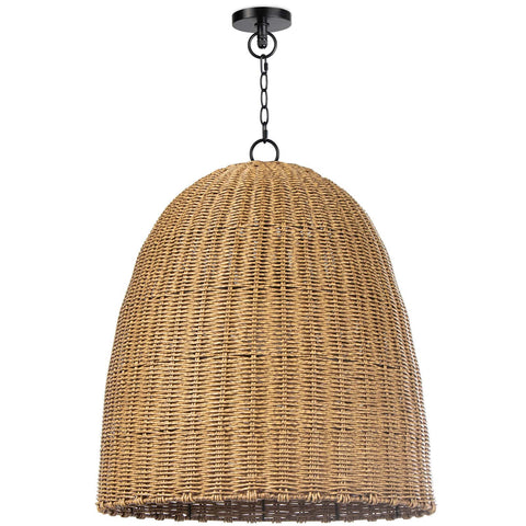 Beehive Coastal Organic Pendant Light