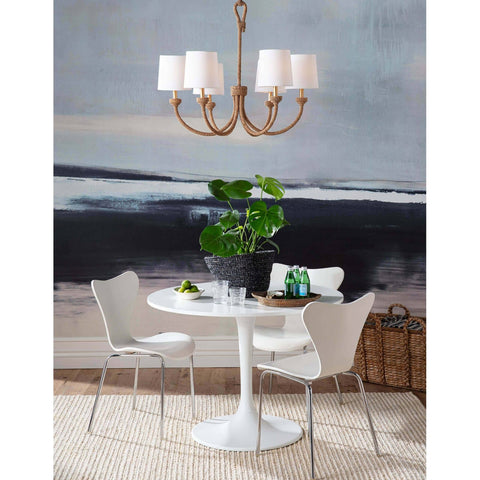 Bimini Coastal Candelabra Chandelier Ceiling Light