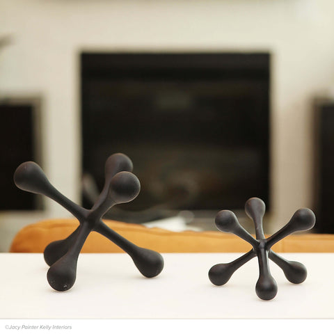 Decorating Essentials Modern Abstract Metal Sculpture