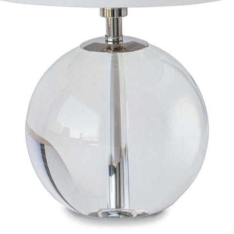 Accent Ambient Conical Table Lamp with Crystals Modern Style