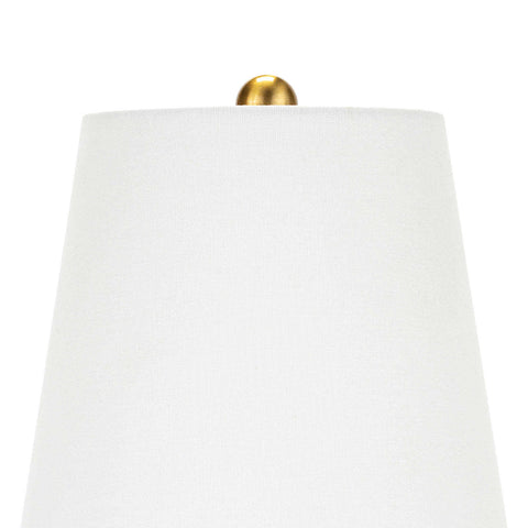 Bulle Accent Elegant Organic Table Lamp with Crystals