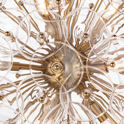 Poppy Ambient Sputnik Chandelier for Modern Elegance