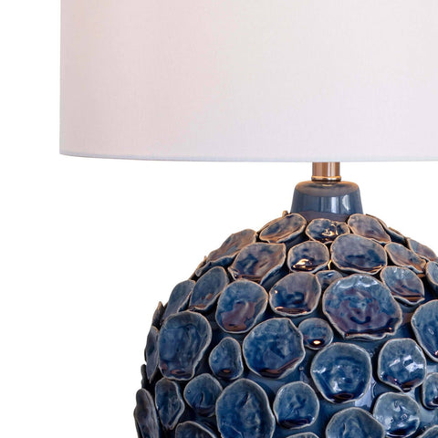 Lucia Handcrafted Coastal Accent Drum Table Lamp