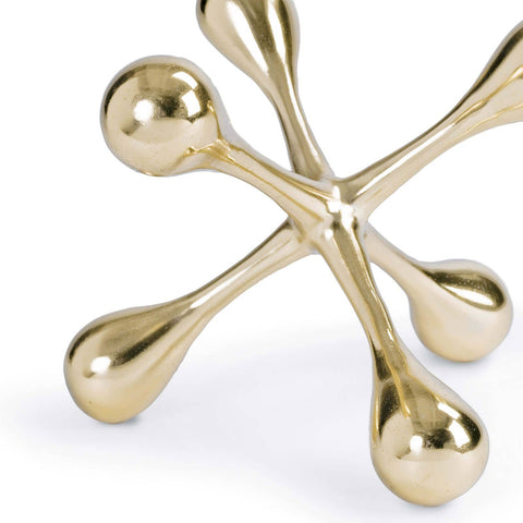 Decorating Essentials Modern Abstract Novelty Metal Sculpture