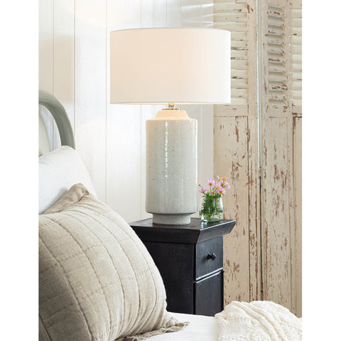 Markus Ambient Column Drum Table Lamp Modern Style