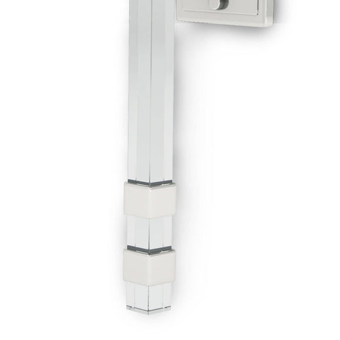 Metro Accent Column Modern Sconce with Crystals Wall Light