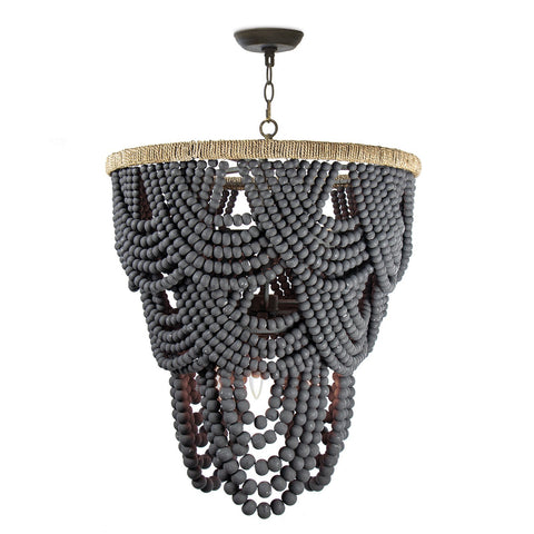 Lorelei Bohemian Candelabra Beads Accent Chandelier