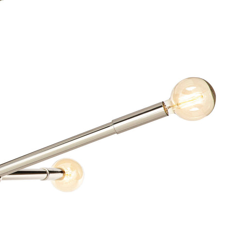 Talon Modern Sputnik Chandelier with Adjustable Head