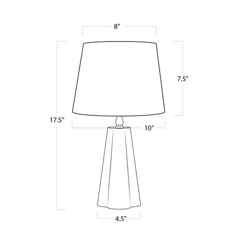Joelle Column Modern Accent Table Lamp
