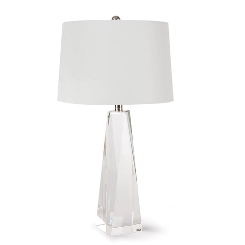 Angelica Accent Column Beveled Table Lamp