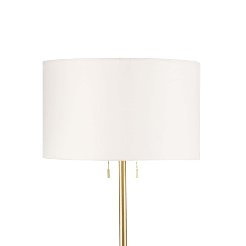 Bruno Column Floor Lamp Modern Accent Drum Design