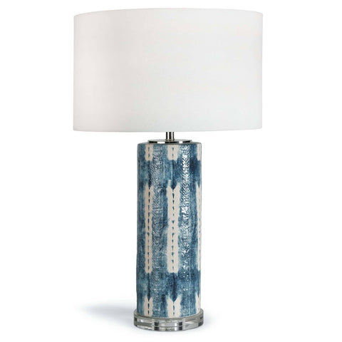 Mali Contemporary Accent Column Table Lamp