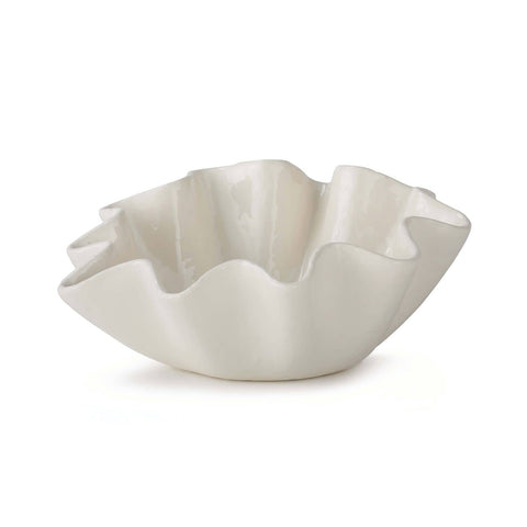 Decorating Essentials Handcrafted Asymmetrical Bowl Vase