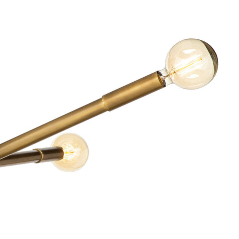 Talon Sputnik Modern Chandelier with Adjustable Head Ceiling Light