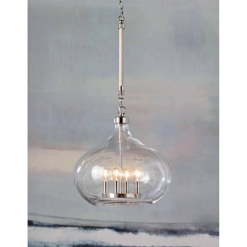 Dover Ambient Candelabra Coastal Pendant Light