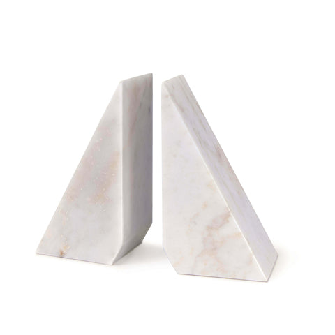 Decorating Essentials Modern Asymmetrical Marble Bookend