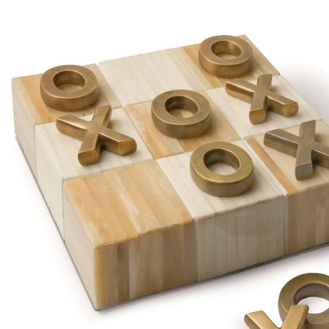 Decorating Essentials Geometric Square Tic Tac Toe Game Set