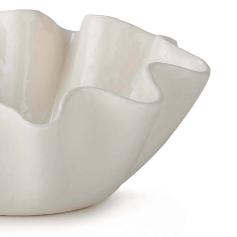 Decorating Essentials Handcrafted Asymmetrical Bowl Vase