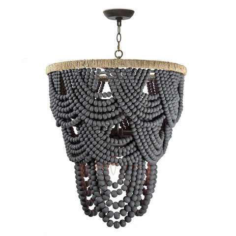 Lorelei Bohemian Candelabra Beads Accent Chandelier