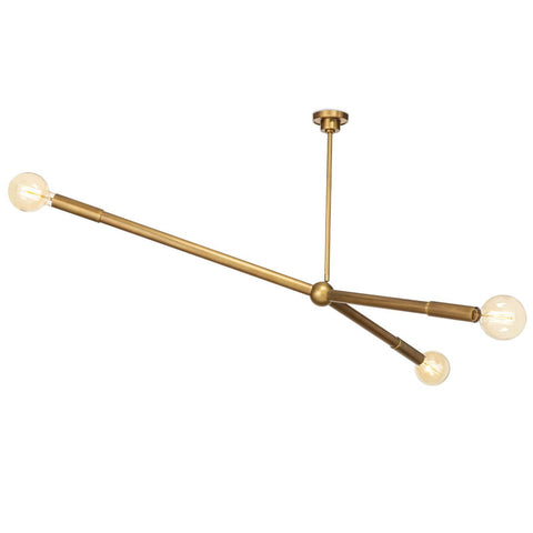 Talon Sputnik Modern Chandelier with Adjustable Head Ceiling Light