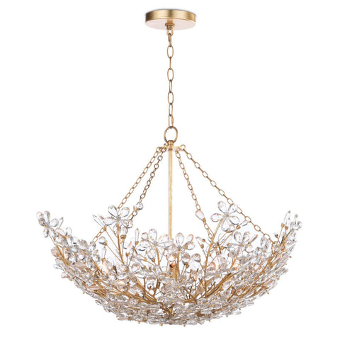 Cheshire Designer Collaboration Elegant Candelabra Chandelier