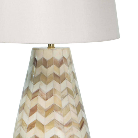 Accent Handcrafted Bohemian Column Table Lamp