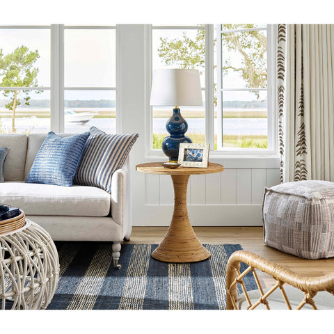 Madison Elegant Accent Table Lamp Drum Shape