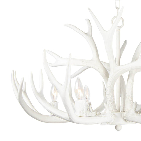 Antler Modern Rustic Candelabra Chandelier Ceiling Light