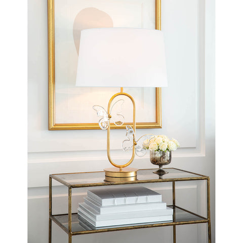 Monarch Column Drum Table Lamp Elegant Accent