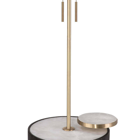 Theo Modern Column Accent Floor Lamp