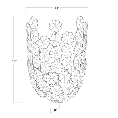 Charlotte Accent Elegant Sconce Wall Light