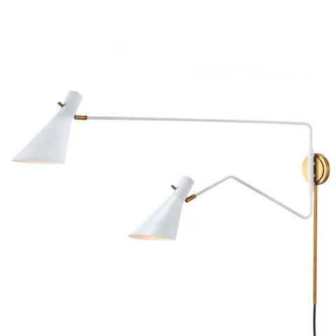 Spyder Modern Gooseneck Sconce with Adjustable Head